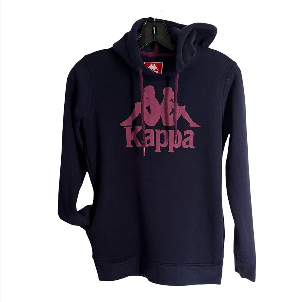 NAVY KAPPA HOODIE